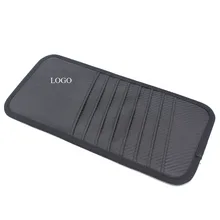 Авто-Стайлинг углеродного волокна держатель CD посылка автомобильный CD-плеер с клипсой на солнцезащитный козырек подходит для Audi A3 A5 A4 B6 B8 A6 C5 C6 B7 Q3 Q5 Q7 Авто Стайлинг