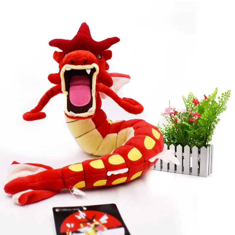 2 стиля Gyarados красный и синий Gyarado Дракон животное чучело Peluche плюшевые игрушки Фигурки Куклы 60 см отличный подарок для детей