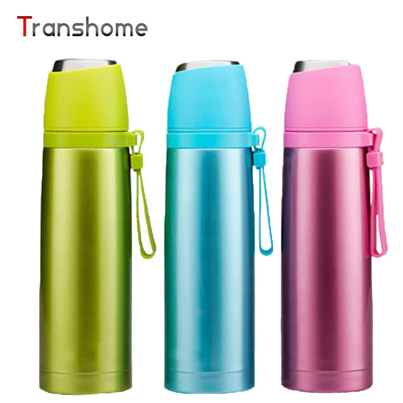 Transhome Thermos Mug Vacuum Flasks 500ml Stainless Steel Insulated Cup