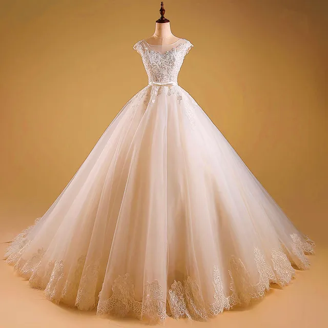 2017 Puffy Soft Tulle Ball Gown Wedding Dresses With Belt Lace Up 2017 Puffy Soft Tulle Ball Gown Wedding Dresses With Belt Lace Up Bridal Gowns Customize