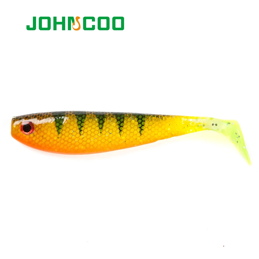 Johncoo-ソフトシリコンウォームルアー,プロの人工釣り餌,コイ