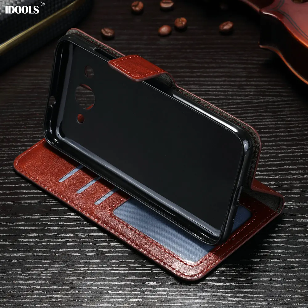 IDOOLS для Huawei Y3 2017 чехол полиуретановый силиконовый классические чехлы Кошелек