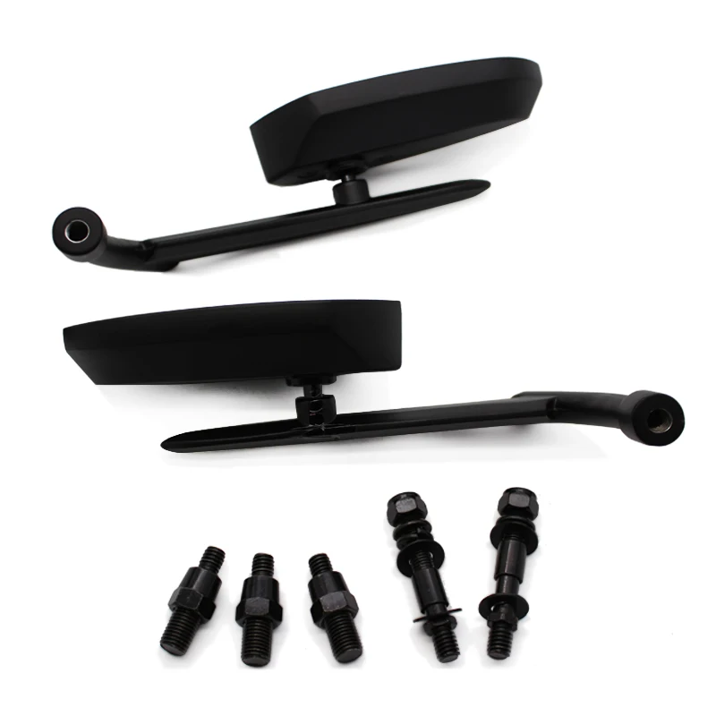 Nuoxintr Motorcycle Mirrors For Yamaha Vstar 950 1100 1300 Classic Honda CBR Kawasaki Shaft Voyager Harley Sportster 1200