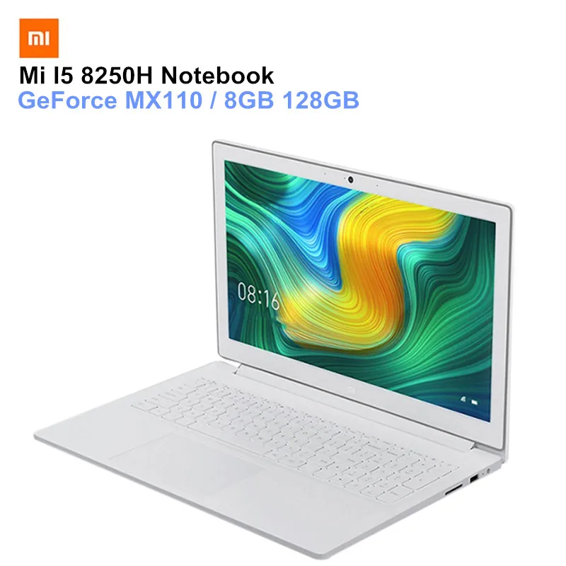 Acheter Xiao mi mi Portable 15.6 pouces Windows 10 Bluetooth PC Intel Core I5 8250H GeForce MX110 Quad Core 8 gb 128 gb Ordinateurs Portables