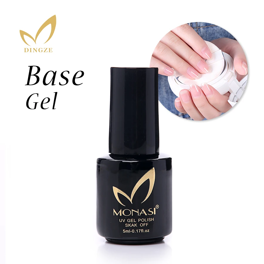 UV Primer For Gel Nail Glue Base Coat Soak Off UV Nail Polish Gel ...