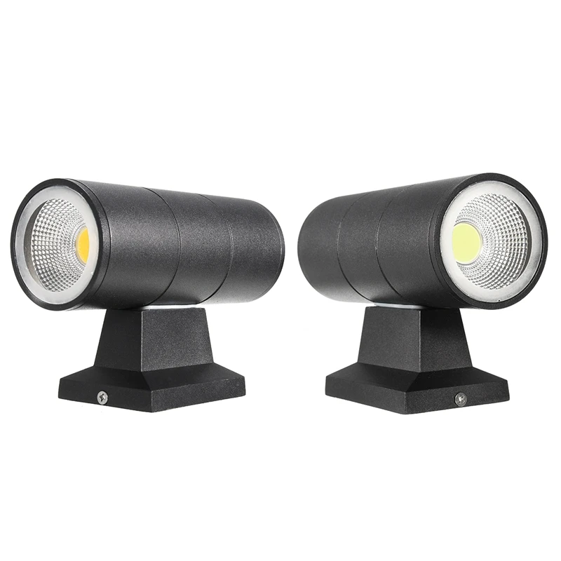 

6W Up Down Dual-Head COB Waterproof LED Bar Light Cylinder Lamp Wall Mount Indoor Outdoor Lighting