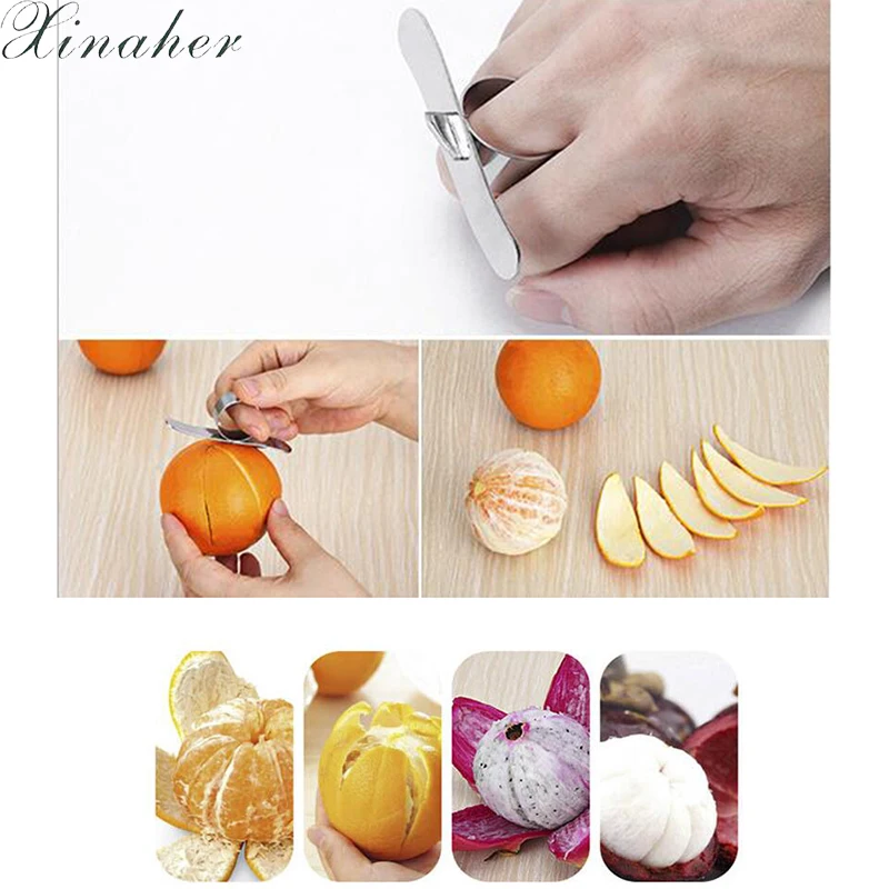

Stainless steel Creative Orange Peelers Zesters Lemon Slicer Fruit Stripper Easy Opener Citrus Knife Kitchen Tools Gadgets