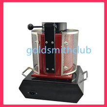 3 кг золотое покрытие плавление для изготовления ювелирных изделий и промышленности плавильная печь на продажу с 2 цветами