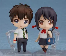 Anime Movie Your Name Kawaii Cute Nendoroid 801 Tachibana Taki 802 Miyamizu Mitsuha font b Figure