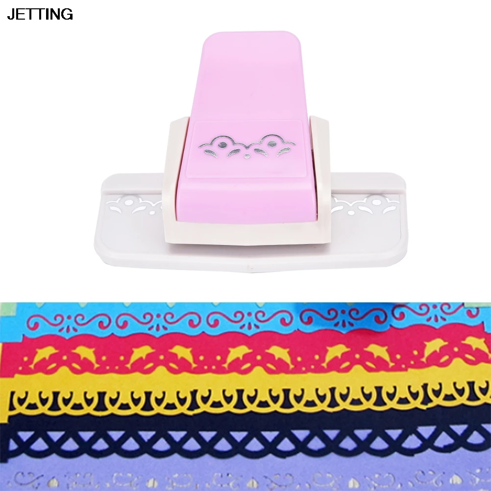 

JETTING Flower Design Embossing Punch Scrapbooking Handmade Edge Device Diy Paper Cutter Handmade Craft Gift