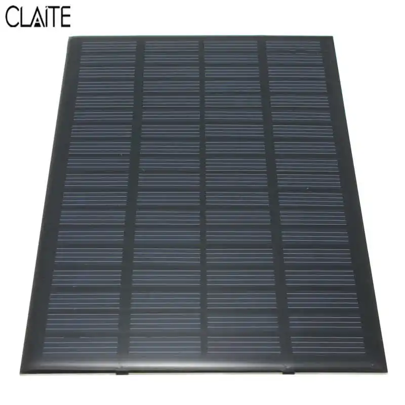 

High quality 18V 2.5W Polycrystalline Stored Energy Power Solar Panel Module System Solar Cells Charger 19.4x12x0.3cm