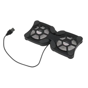 

USB Mini Octopus Laptop Notebook Fan Cooler Cooling Pad Folding Coller Fan With Retail Box