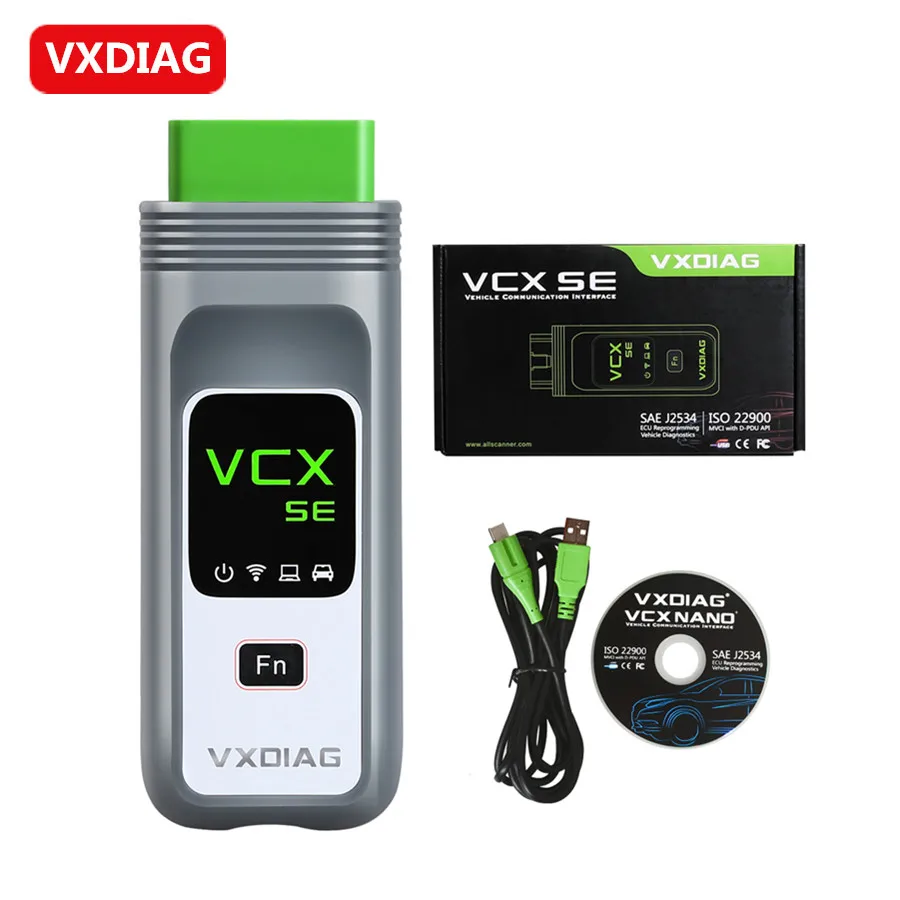 

VXDIAG VCX SE for BMW Supports ECU Programming Online Coding without Software HDD