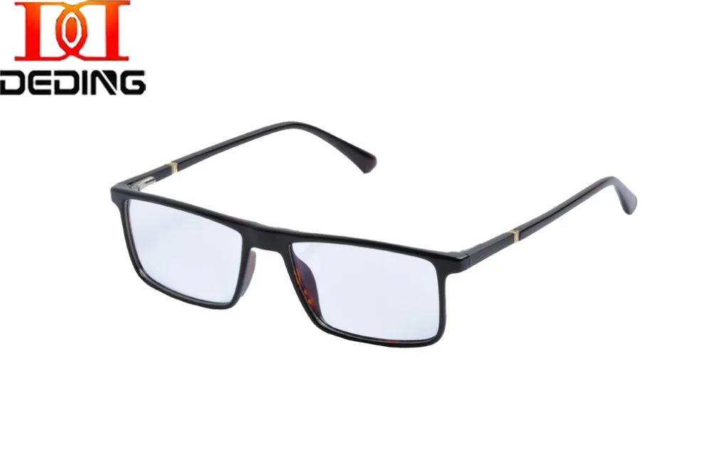 

Men's Rectangular Glasses Frames w/Spring hinge Prescription Eyeglasses Rxable Women's fashion glasses with clear lenses DD1435