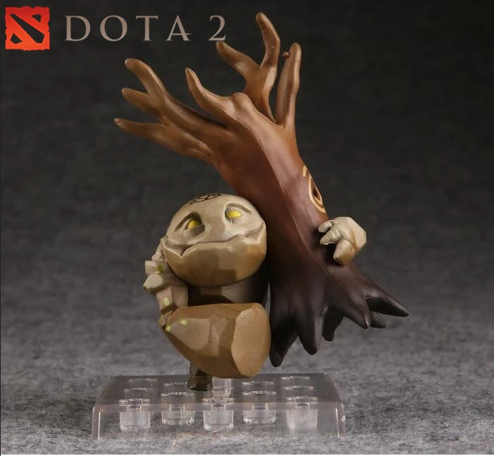 DOTA 2 Moba игра фигурка крошечная с деревом ПВХ Модель Фигурки защита древней