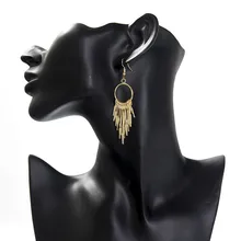 NEW 1 cặp Trang Sức Thời Trang Mới Phụ Nữ Dangle Earrings Bông Tai Đồ Trang Sức Pendientes Bông Tai Hoàn Hảo Hoa Tai Ngọc Hoops Mặt Dây Chuyền Đồ Trang Trí Đính(China)