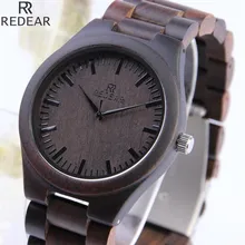 REDEAR901 all bamboo material luxury men’s watch, watch of wrist of high-end brands, fashion quartz watch, archaize casual watch