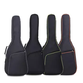 

inch Guitar Bag Acoustic Folk Guitar Backpack Waterproof Nylon Cotten Soft Padded Cover Guitarra Pack Guitar Accessories