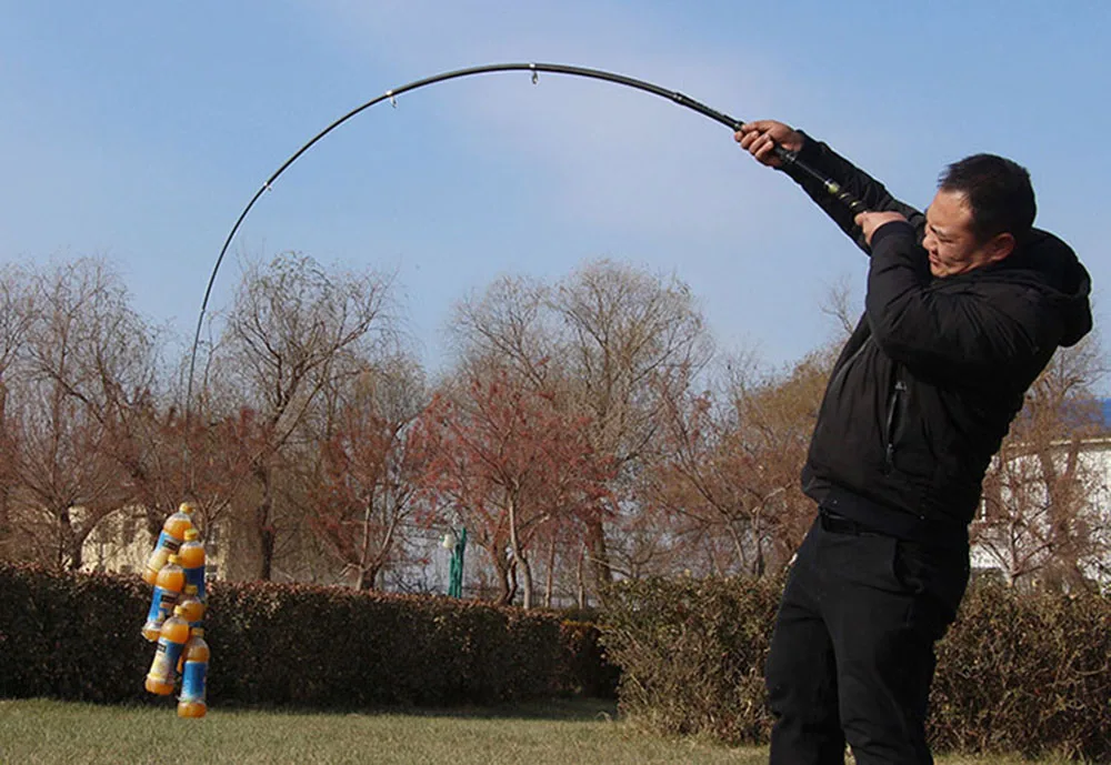 Josby Fibra Frp Vara de Pesca Telescópica 2.1-3.6m Hastes Mar Vara de Pesca Telescópica Spinning Pesca Pólo Curta 11 de pesca telescópica pólo de pesca de fiação