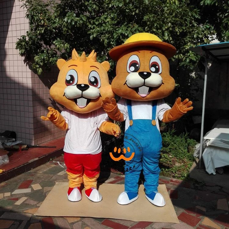

Squirrel Mascot Costume Lovely Adult Cartoon Fancy Dress Cartoon Appearl Halloween Birthday Cosplay Apparel