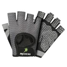 Велосипедные перчатки Воздухопроницаемый полупалец перчатки противоскользящие перчатки для верховой езды велосипедные Перчатки для фитнеса для мужчин и женщин