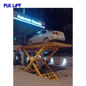 

PLK-LIFT Pit Installation Electric Car Lift Outdoor Car Hoisting Platform