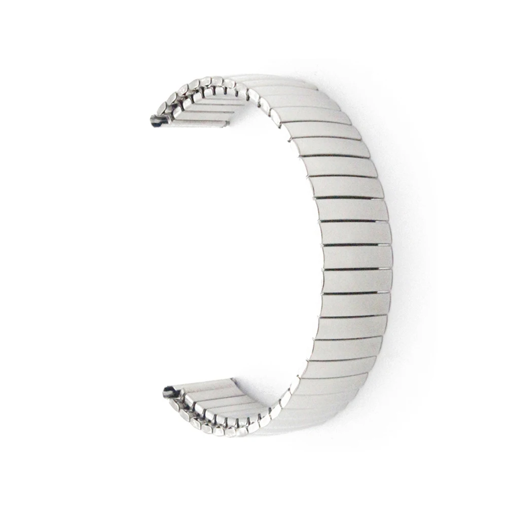 Ремешок для часов из нержавеющей стали для Suunto Core ремешок для часов 24 мм для мужчин и женщин металлический эластичный ремешок стреч пояс браслет на запястье серебристый