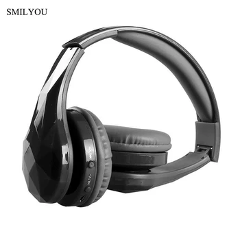 

SMILYOU New Arrival Colorful Stereo Audio Mp3 Bluetooth Headphones Foldable Wireless Headset Earphone support SD card with Mic