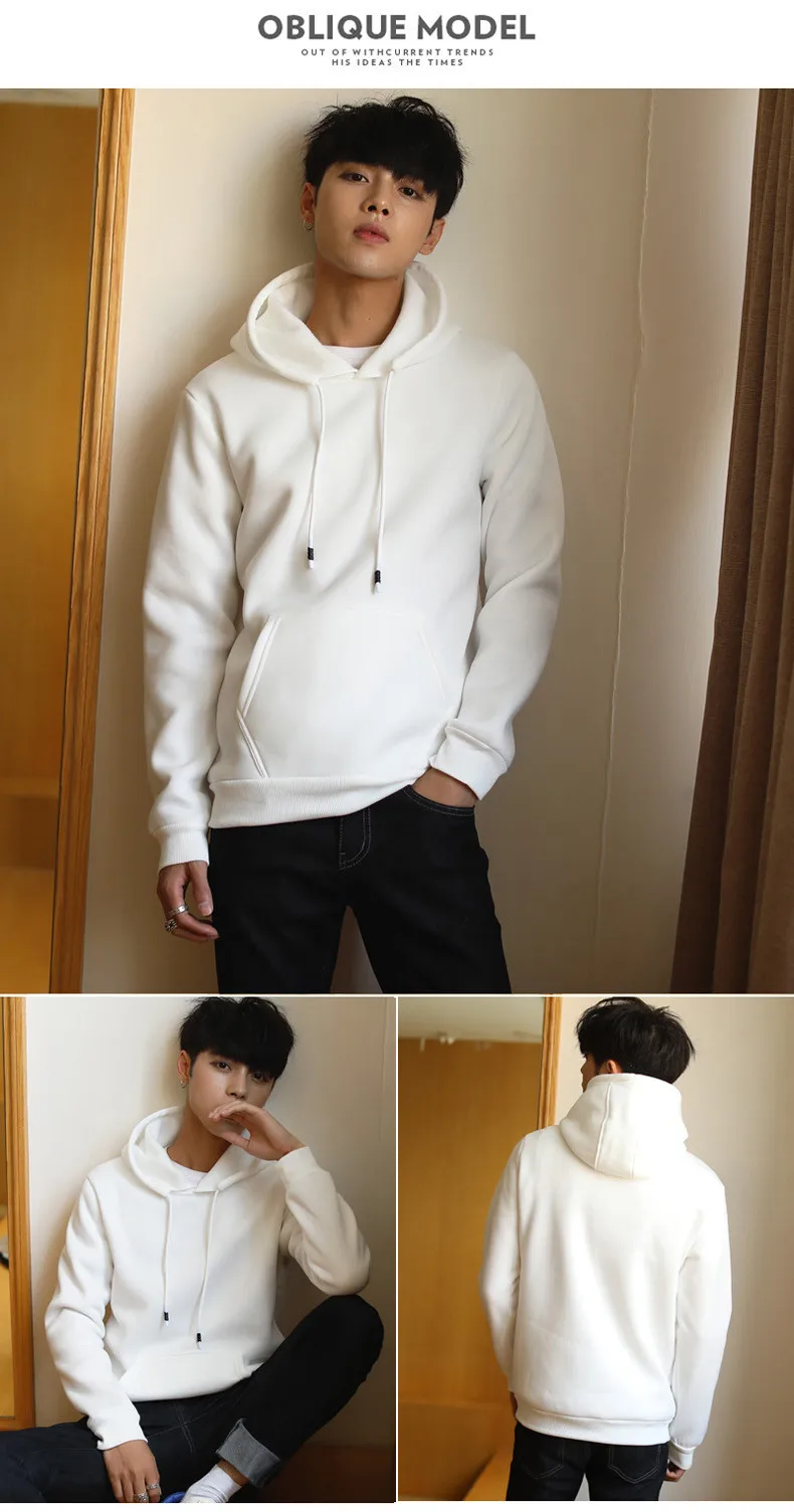 2019 Sweatshirts Men Spring Solid Hoody Top Fleece Hoodies Youth Autumn Male Streetwear Muls Brand Clothing Long Sleeve Size 3XL 02
