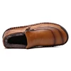 MIXIDELAI New Fashion Men Boots High Quality Split Leather Ankle Snow Boots Shoes Warm Fur Plush Winter Shoes Plus Size 38-48 ► Photo 2/6