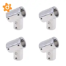 4 шт. 22 мм 7/" лодка поручень штуцер 60 градусов тройник 3 Way-316 Нержавеющая сталь