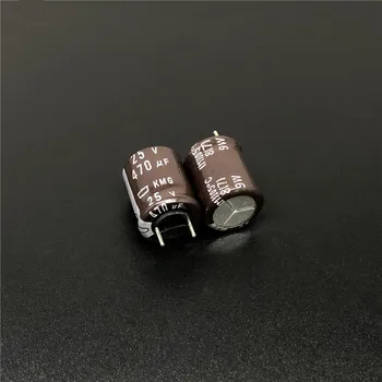 

10pcs/100pcs 470uF 25V Nippon NCC KMG Series 10x12.5mm 25V470uF FOR Motherboad Aluminum Electrolytic Capacitors