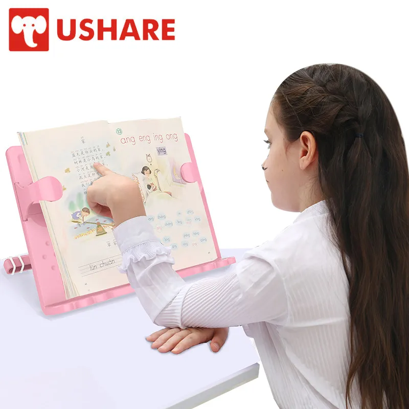 

USHARE Children Birthday Gift Book Holder To Help The Kids In Reading Books And Learning Book Reading Stand Home Office Supplies