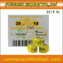 NL кольцо для лапки голубя с картами Кольца Птицы