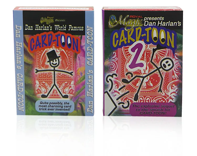 Koop Magic Cartoon Cardtoon Dek Goocheltrucs Pack Speelkaart Toon Animatie Voorspelling Funny Magic Magic Props Gimmick Speelgoed