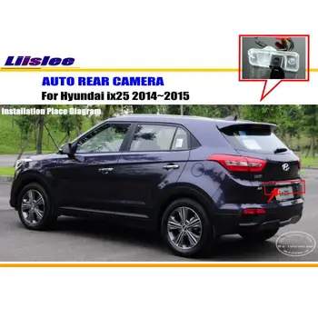 

Liislee For Hyundai ix25 2014 2015 2016 2017 - Rear View Camera / Back Up Park Camera / NTST PAL / License Plate Light OEM