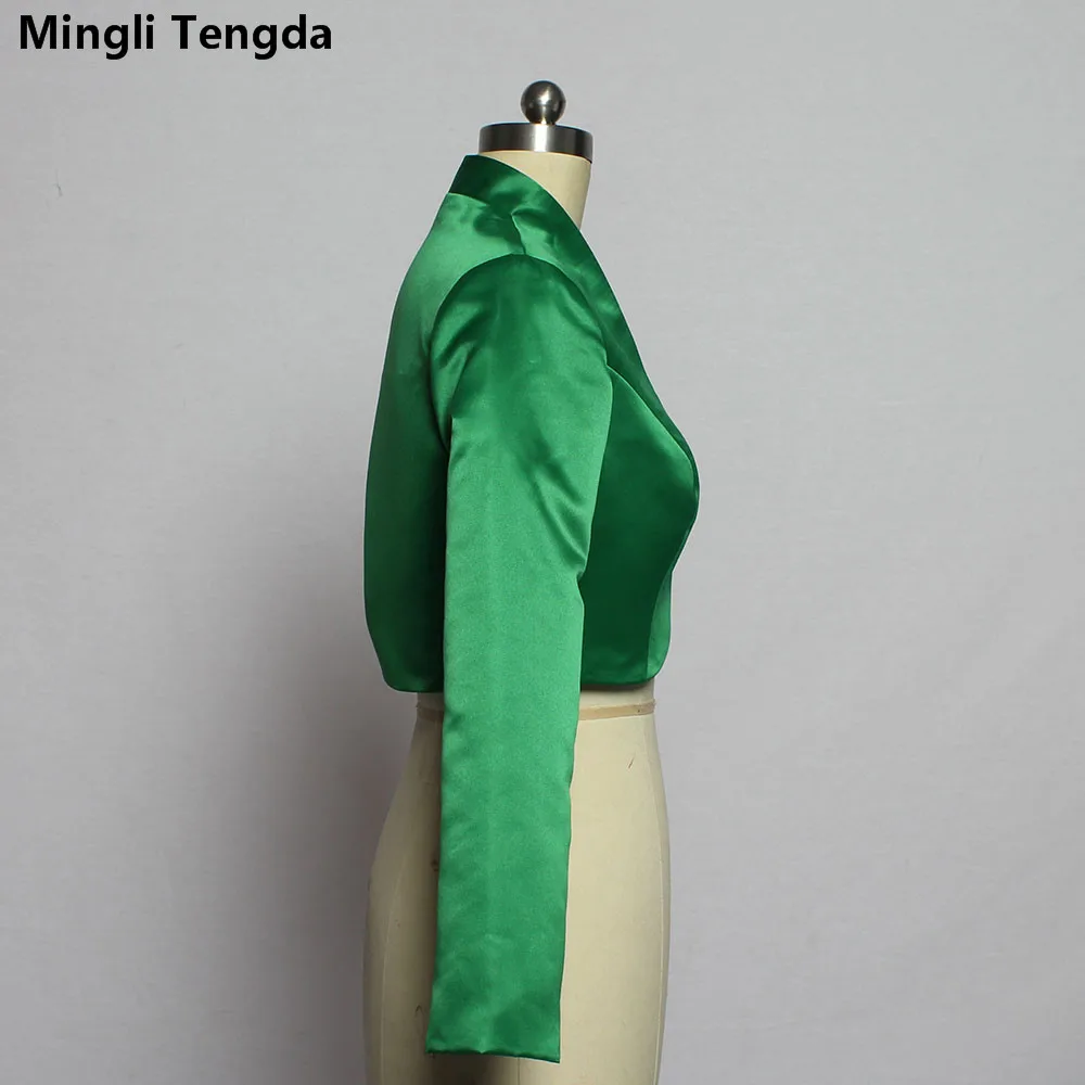 Mingli Tengda свадебное болеро с длинным рукавом, Свадебный жакет, Красный/Черный жакет, свадебное пальто, женские кейпы, болеро Casamento