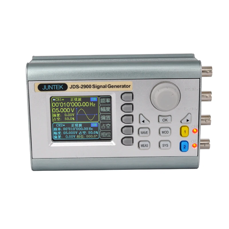 

Double Channel Signal Generator Signal Source Pulse Frequency Meter Fully NC Arbitrary Waveform Square Wave Sinusoidal Wave