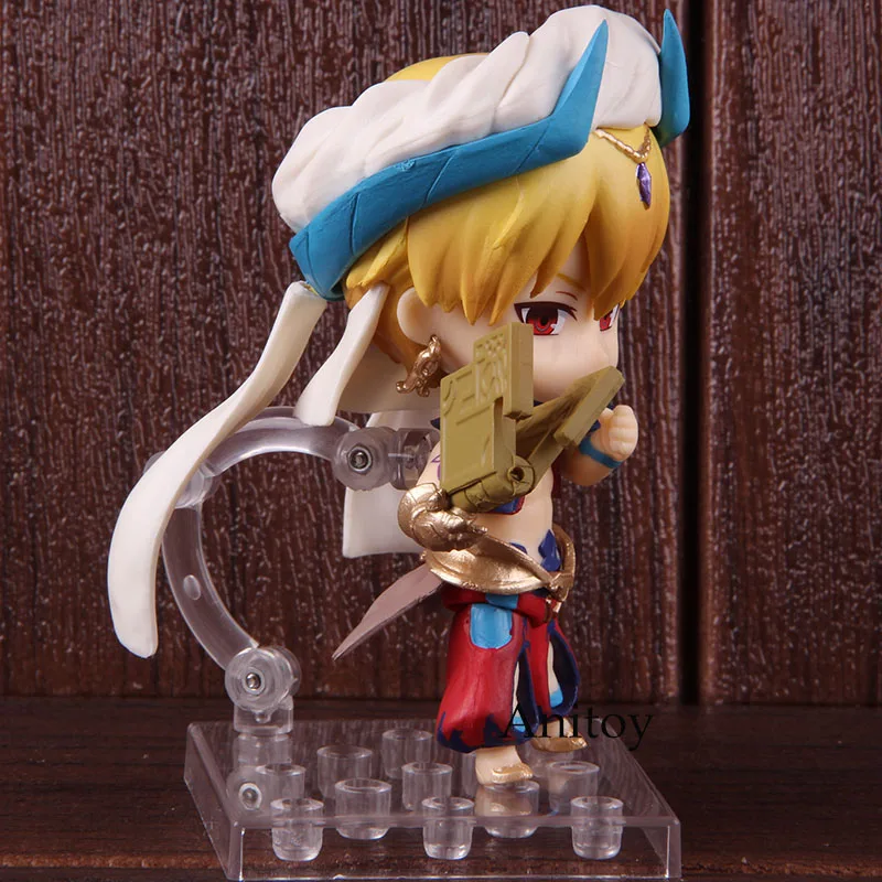 Nendoroid 990 аниме FGO Fate Grand для Gilgamesh Милая версия ПВХ фигурку Коллекция Модель игрушки