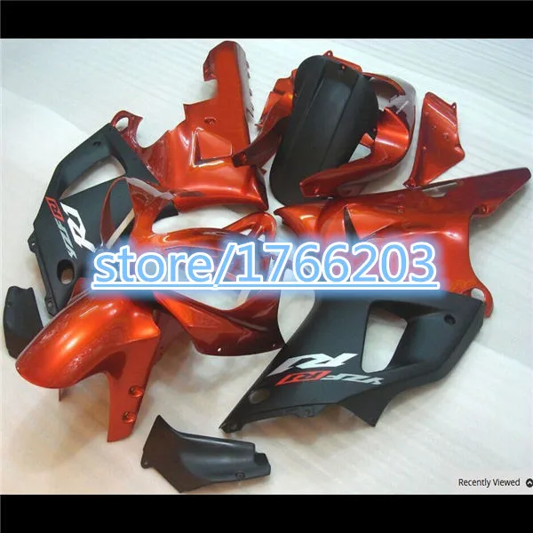 Per Yzfr1 2000 2001 Arancione Nero 00-01 Yzf1000 2000 2001 R1 Yzf R1 Yzf1000 2000-2001 Abs Carenatura Set Plastic Kit Ning