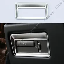 1 шт. Серебристый Хром салона taildoor Кнопка накладка Стикеры для Land Rover Range Rover Evoque 2012-2017 автомобильный дизайн ABS
