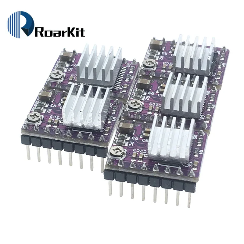 1 шт. 3D принтер StepStick DRV8825 шаговый двигатель привод Перевозчик Reprap 4 слойные PCB