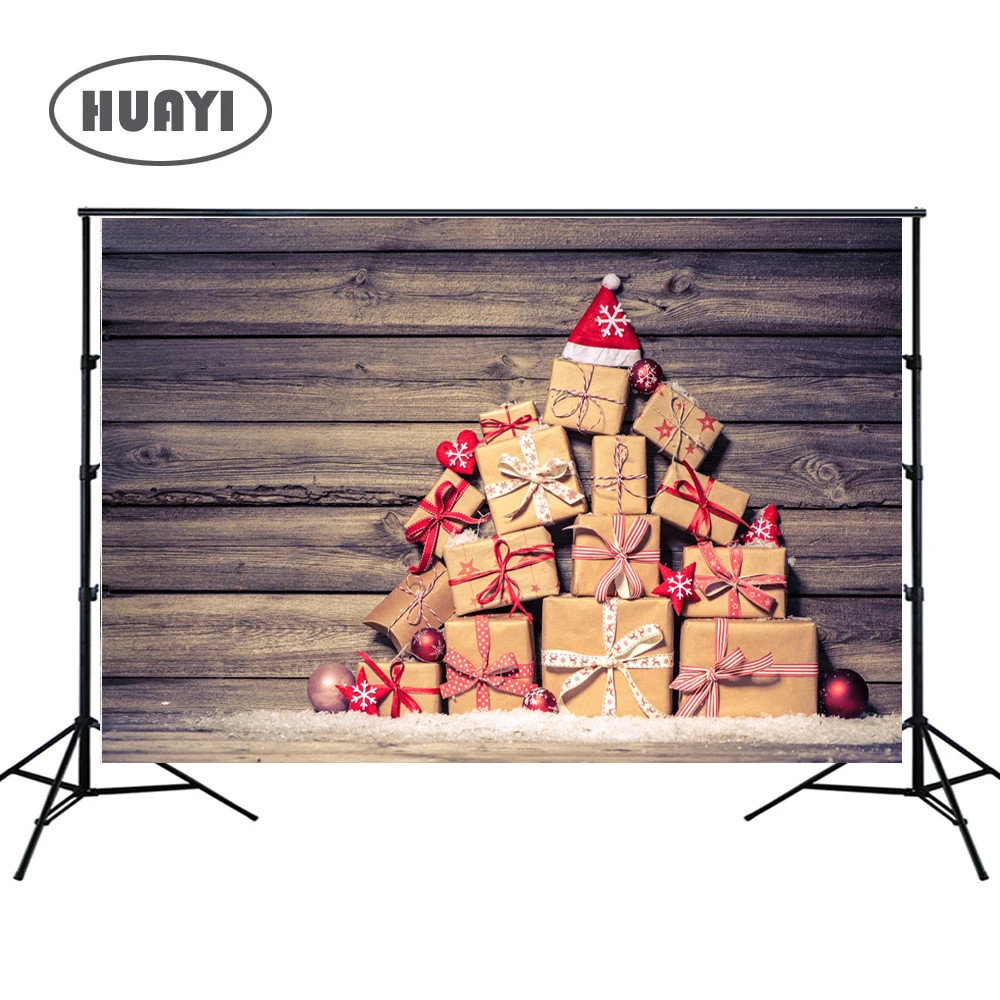 

HUAYI christmas decorations for home photography backdrops background photo newborn baby thin vinyl cloth XT-6114