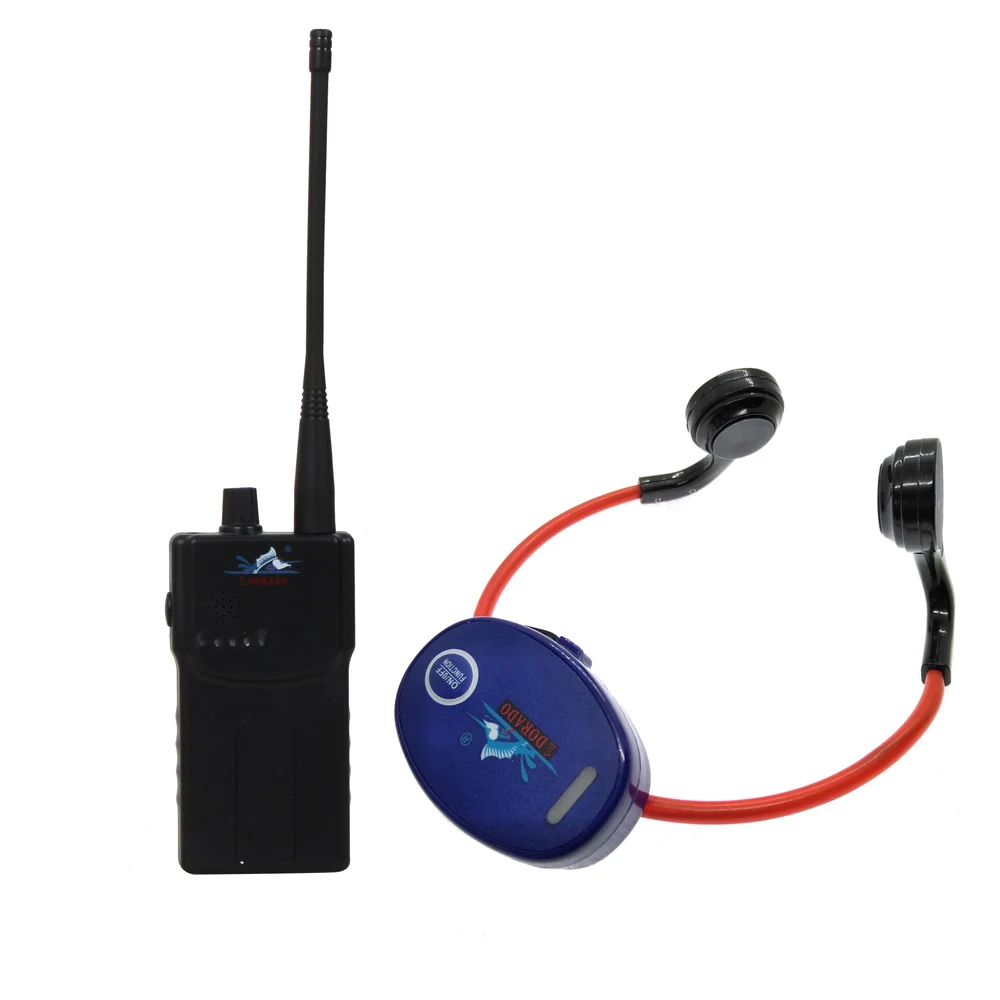 Bone Conduction обучающий гаджет для плавания с 1 Walkie Talkie + 10 водонепроницаемых приемники