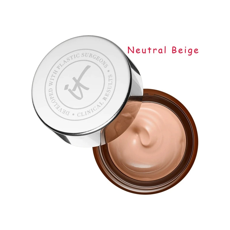 Concealer Cream Makeup It Cosmetics Full Coverage Redness Neutralizing Correcting Foundation Cream Transforming Neutral Beige - Цвет: neutral beige