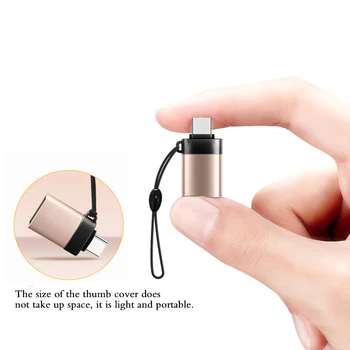 

Type C to USB 3.0 OTG Cable Adapter Type C Adapter USB C Converter for Samsung Galaxy S9 Huawei p20 MacBook USB OTG Adapter