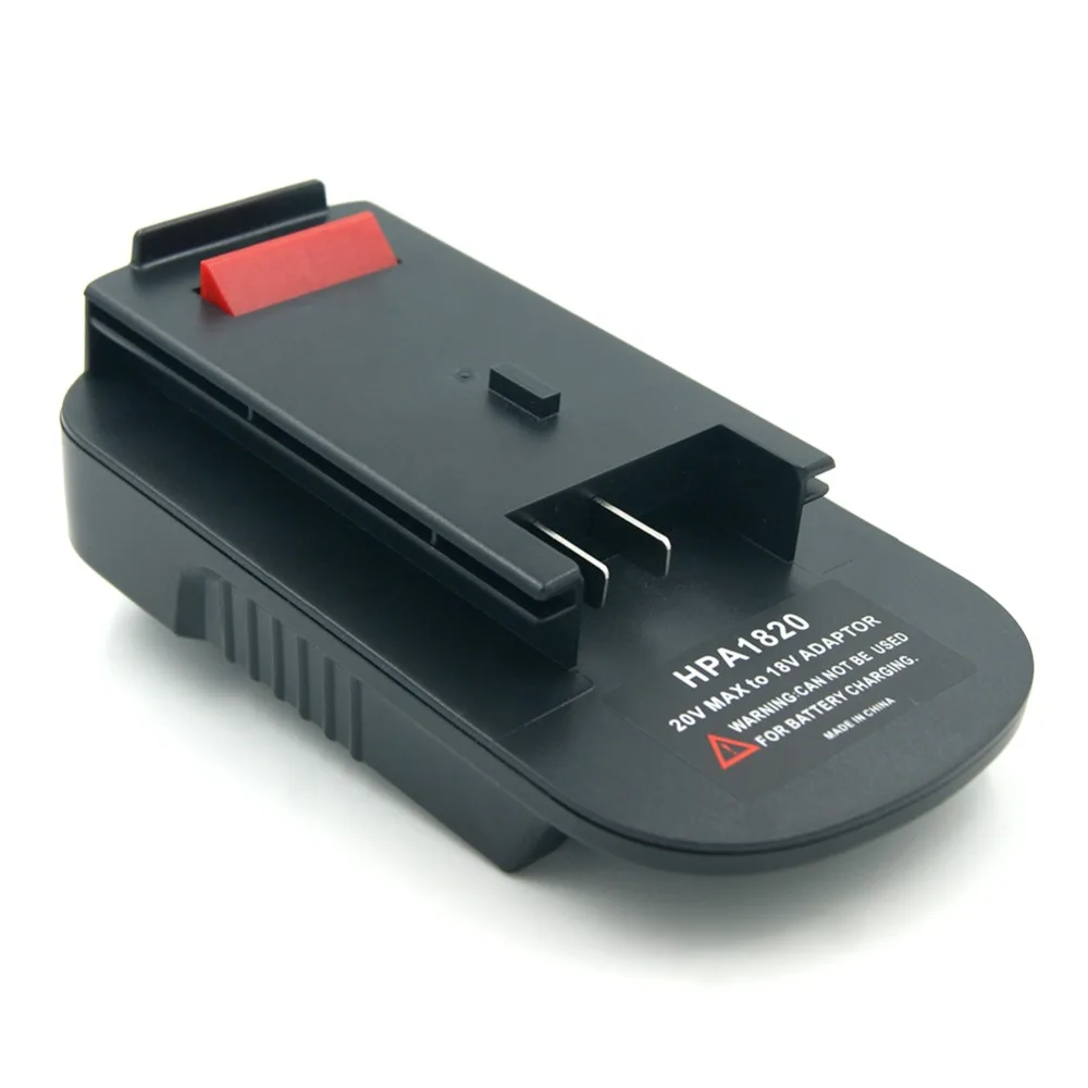 20 В литиевая батарея до 18 Nicd nimh аккумулятор адаптер конвертер для Black Decker Мощность