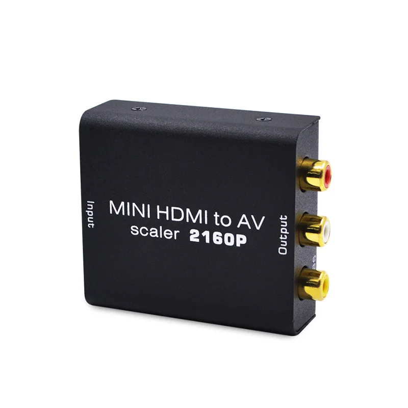 4K HDMI в AV адаптер HD видео конвертер HDMI в RCA AV/CVSB л/р видео 480P 720P 1080P 2160P Поддержка NTSC PAL HDMI2AV - Цвет: HDMI2AV 2160P