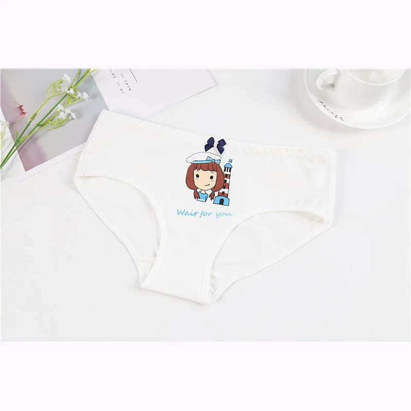 5pc/bag Cotton Candy Low Waist AMEJHE Girls Panties for Comfortable Fit image 5