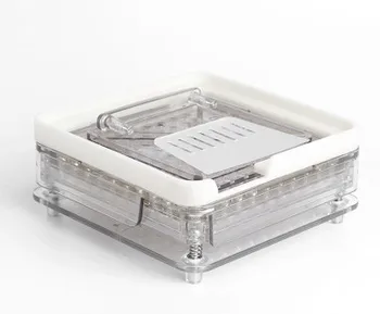 

100 Holes Manual Capsule Filling Machine Pharmaceutical Capsule Maker Filler Size 0 for DIY Herbal Capsules Acrylic